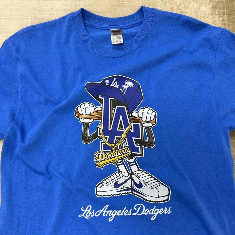 Custom Dodgers tees